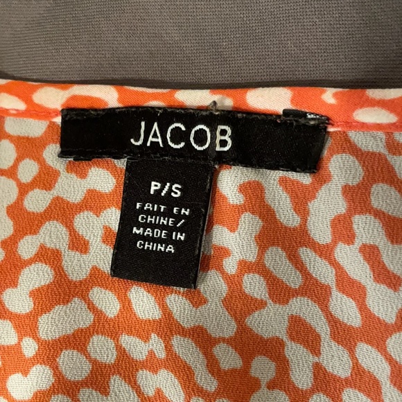 Jacob brand cardigan and tank set. Tangerine and white size S. - Picture 11 of 11